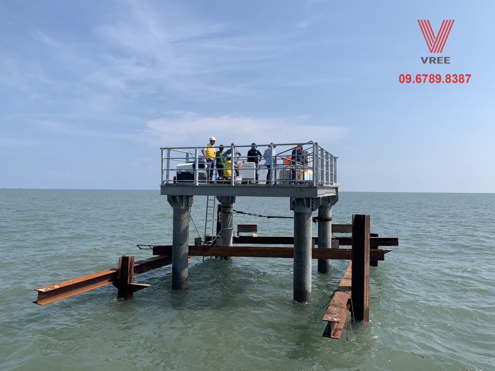 WIND MEASURING LIDAR STATION OFFSHORE VINH HAI SOC TRANG